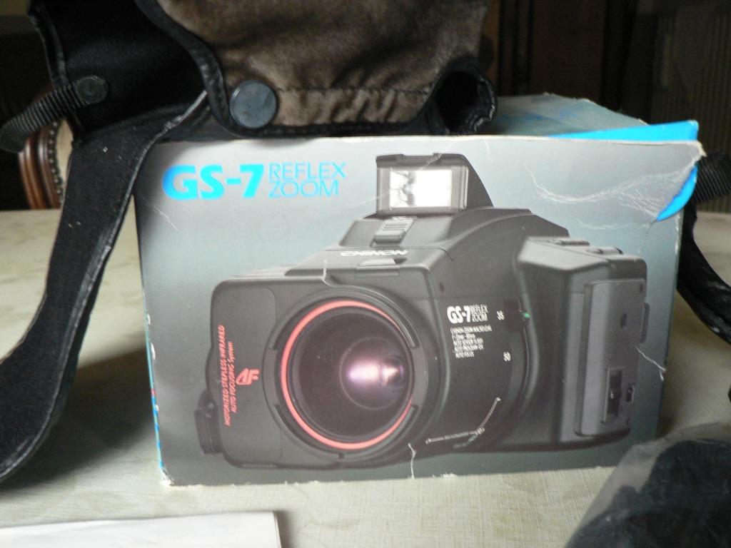 chinon GS-7 reflex  zoom, TV, Hi-fi & Vidéo, Appareils photo analogiques, Enlèvement ou Envoi, Utilisé, Compact, Autres Marques