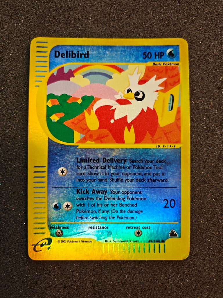 Delibird skyridge reverse, Hobby en Vrije tijd, Verzamelkaartspellen | Pokémon, Ophalen of Verzenden