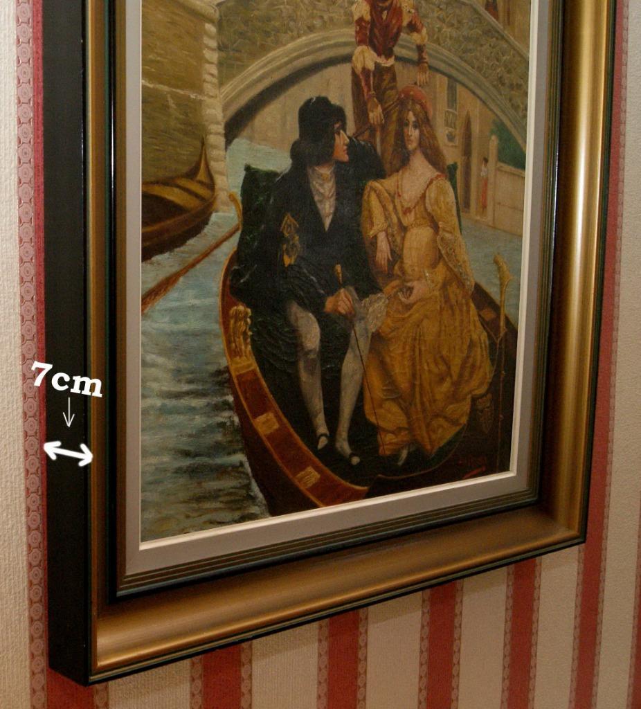 Oud olieverfschilderij, Ophalen