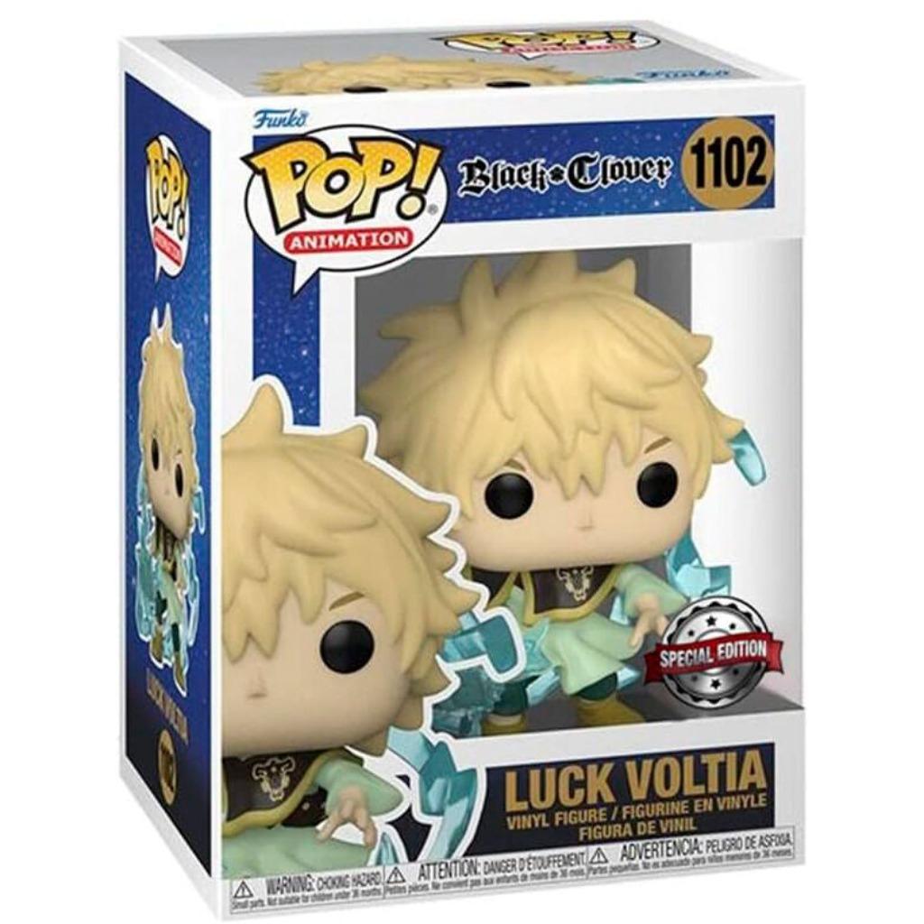 Funko POP Black Clover - Luck Voltia Special Edition (1102), Verzamelen, Poppetjes en Figuurtjes, Nieuw, Ophalen of Verzenden