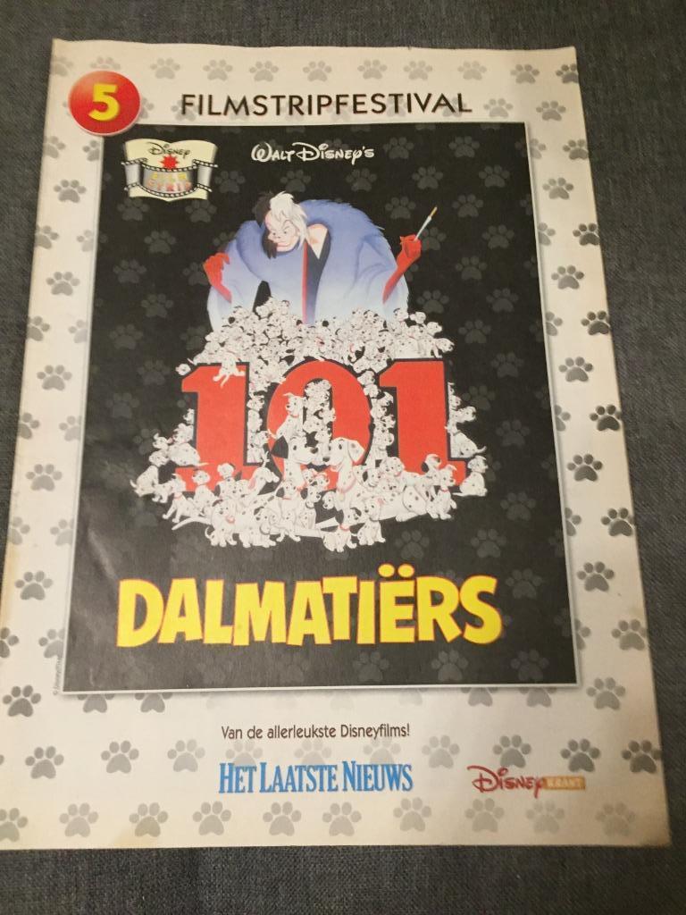 Strip 101 Dalmatiërs, Verzamelen, Ophalen of Verzenden, Overige figuren, Zo goed als nieuw, Papier, Kaart of Schrift