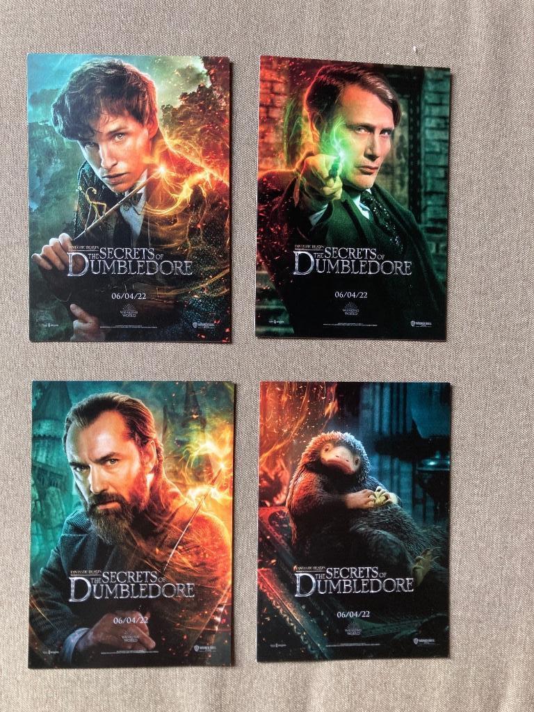Postkaarten Fantastic Beasts nieuw, Ophalen of Verzenden, Nieuw, Film, Foto of Kaart