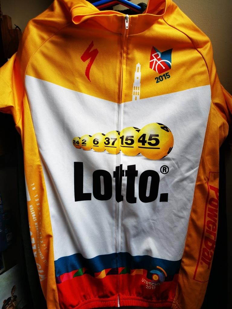 Lotto Utrecht toerversie 2015 shirt met lange rits xl, Dames, Ophalen of Verzenden, Zo goed als nieuw, XL