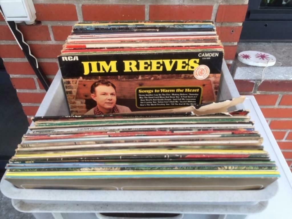 55 Vinyl LP's, Cd's en Dvd's, Ophalen, Gebruikt