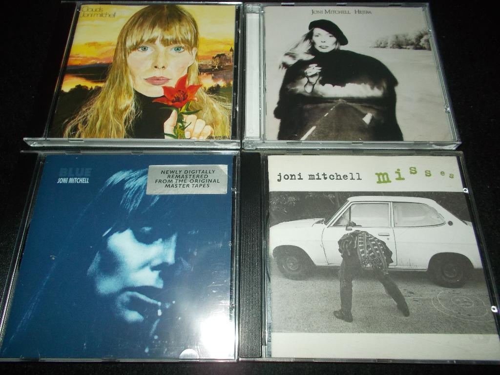 JONI MITCHELL - 4CD's samen te koop in 1 Lot., Ophalen, Zo goed als nieuw, Singer-songwriter