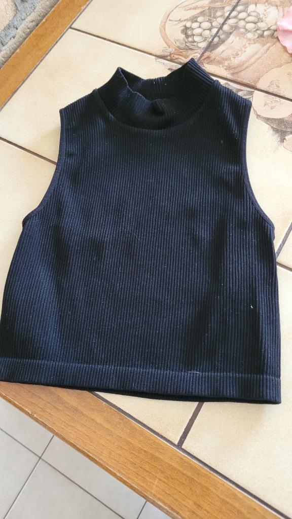 crop top taille XS   Amisu, Kleding | Dames, Zwart, Ophalen of Verzenden, Maat 34 (XS) of kleiner, Gedragen