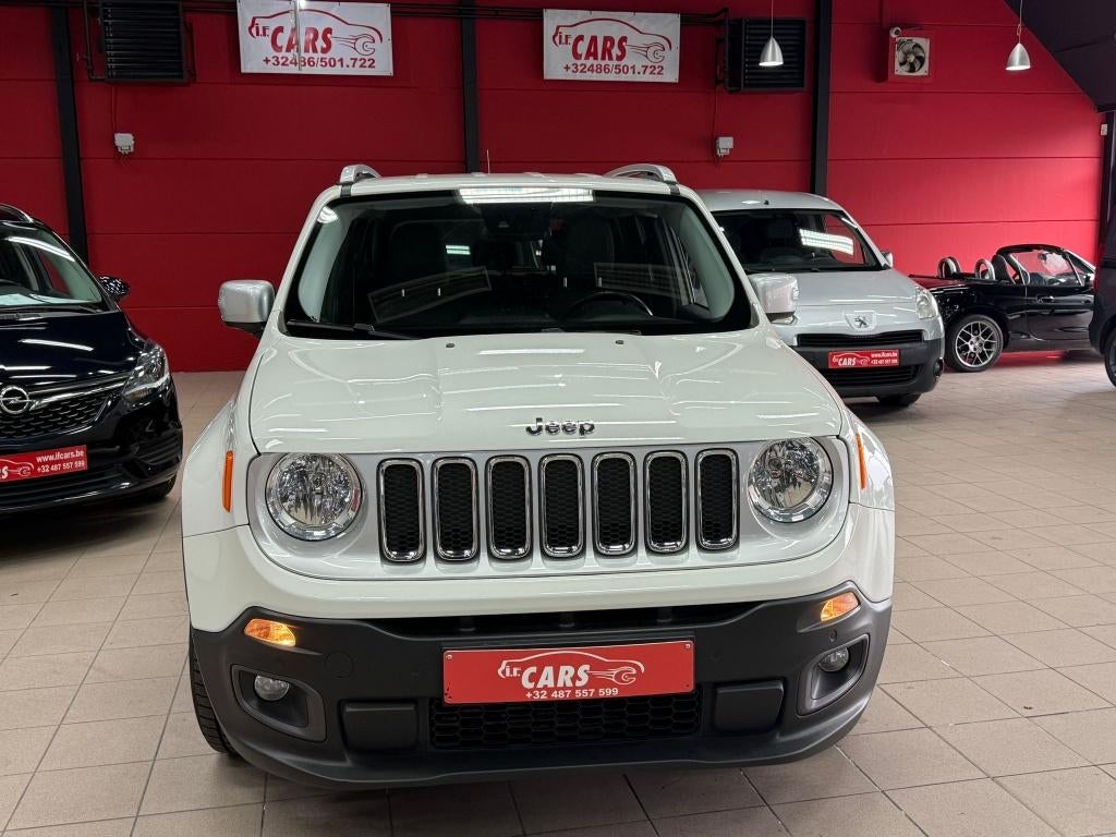 JEEP Renegade 1.4 Turbo 4x2 Limited**Automatique**Cuir**, Achat, Euro 6, Entreprise, Carnet d'entretien