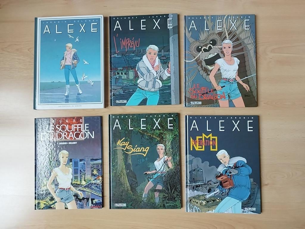 Alexe tomes 1 à 4 série complète Jaradin EO et rééditions, Livres, BD, Comme neuf, Série complète ou Série, Enlèvement ou Envoi