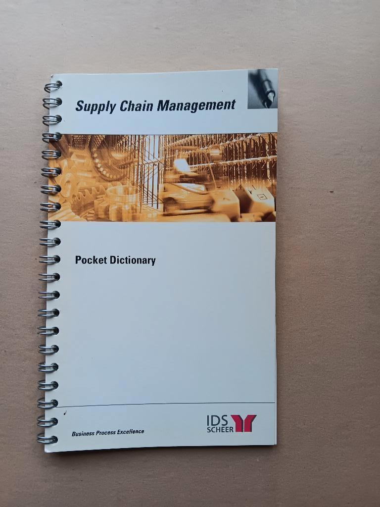 POCKET DICTIONARY SUPPLY CHAIN MANAGEMENT, Enlèvement ou Envoi, Management