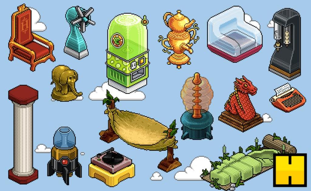 Geld voor je Habbo spullen, meubels, rares en super rares!, Ophalen