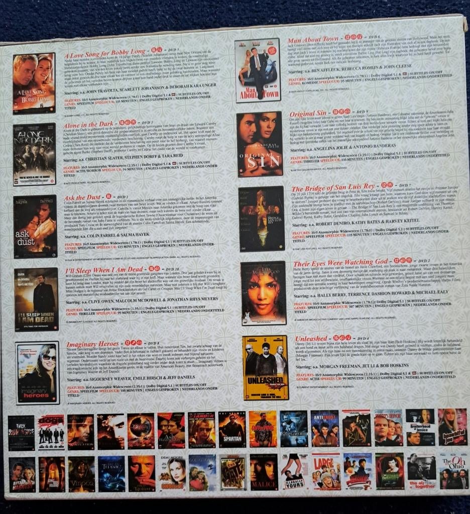 Dvd box 40 films, Ophalen of Verzenden, Zo goed als nieuw