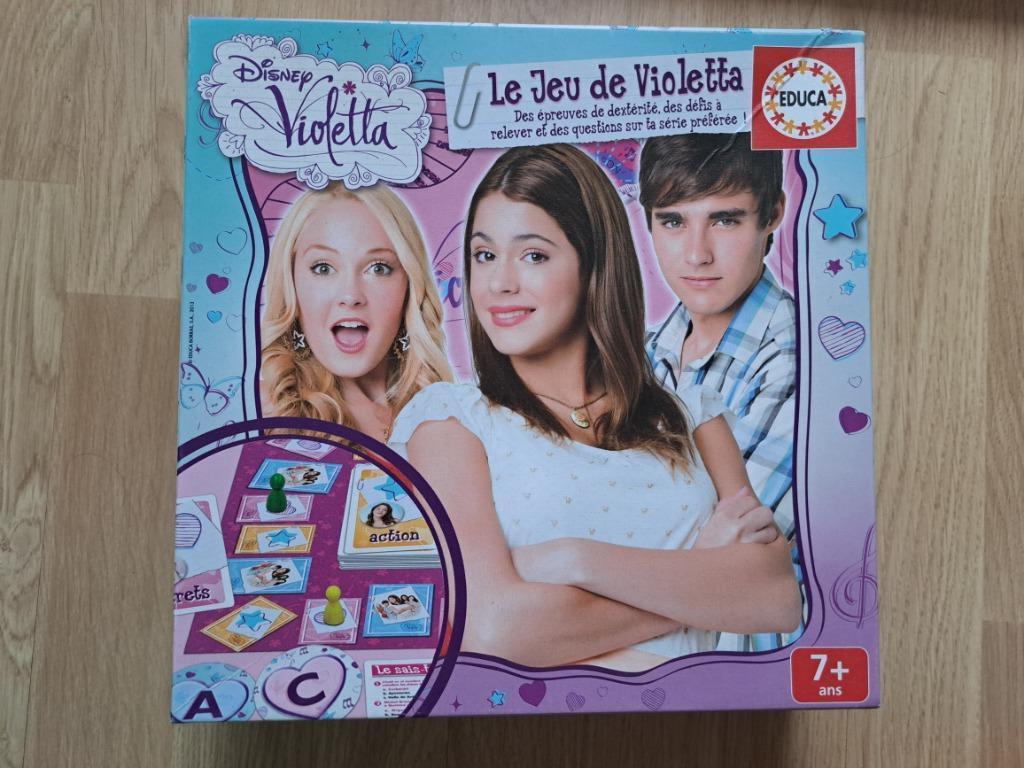 Het spel Violetta bordspel, Ophalen, Gebruikt