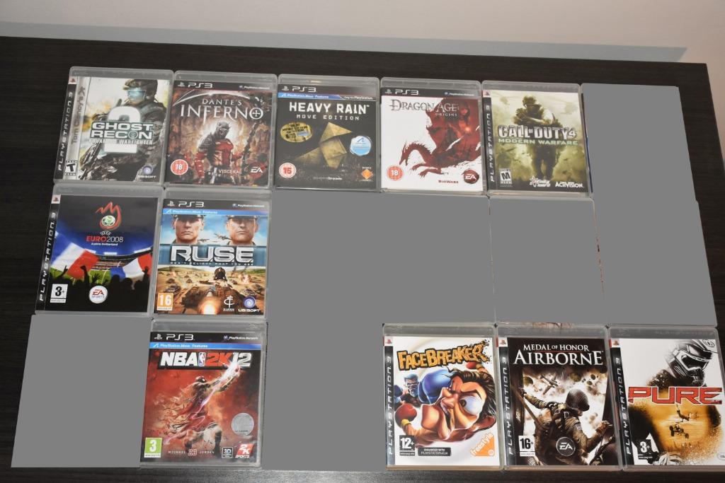 10 PS3 Spelletjes, Ophalen, Gebruikt, Overige genres, Eén computer