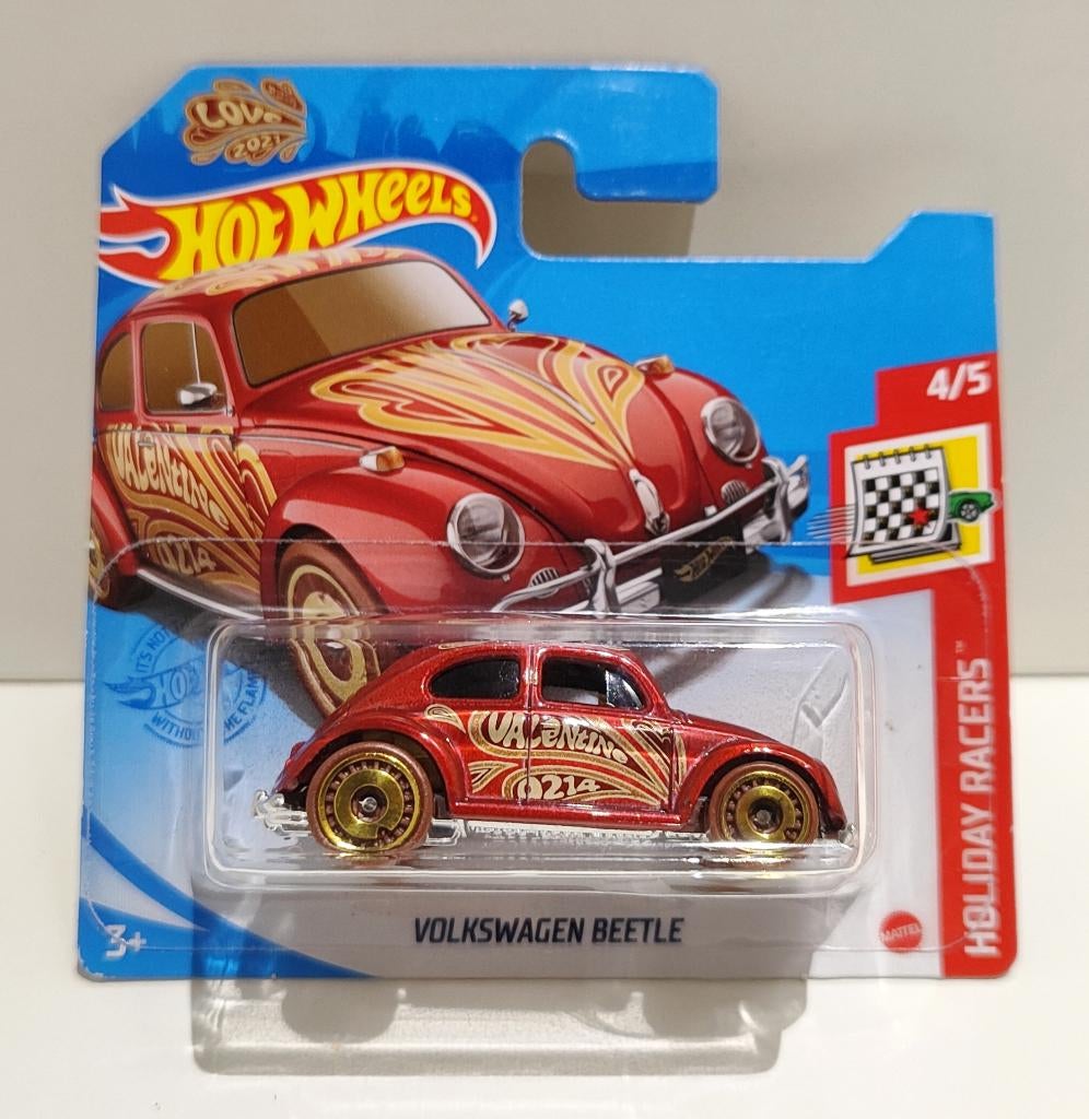 Hot Wheels Volkswagen Beetle Love Candy Red (2021), Ophalen of Verzenden