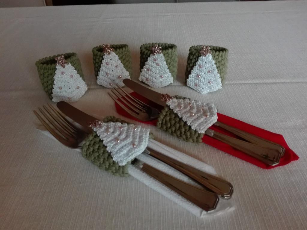 Kerst - gehaakte servetringen, Envoi