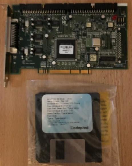 Adaptec AHA-3940AU Twin Ultra Scsi controller PCI (bulk), Computers en Software, Ophalen, Intern, SCSI, Nieuw