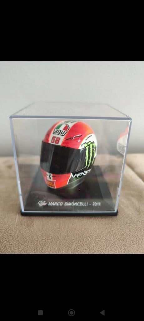 Casque Marco Simoncelli Motogp 2011., Collections, Envoi, Neuf