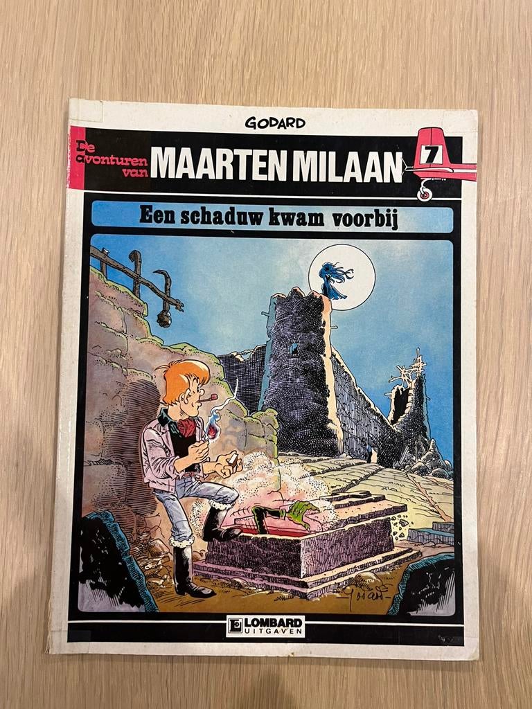 Maarten Milaan - 7 - Een schaduw kwam voorbij, Boeken, Eén stripboek, Ophalen of Verzenden