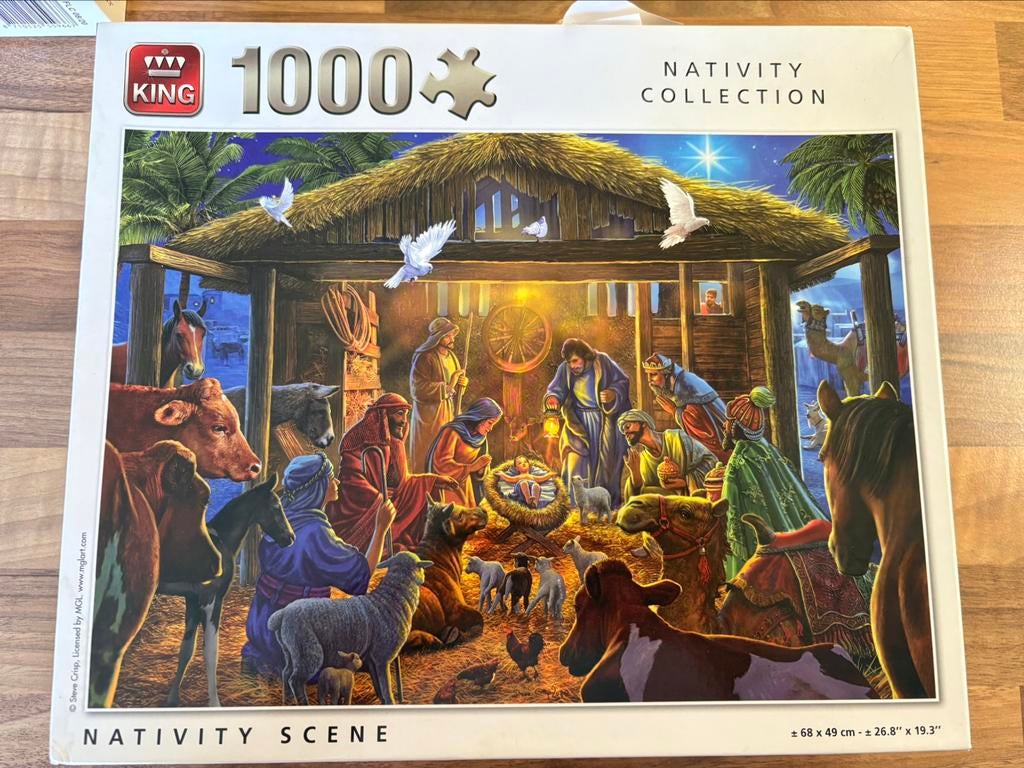 Kerst puzzels, Ophalen of Verzenden, Zo goed als nieuw