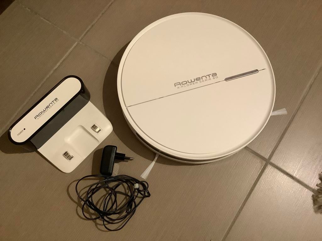 Rowenta X-Plorer serie 60 robotstofzuiger, Ophalen, Gebruikt, Reservoir, Robotstofzuiger