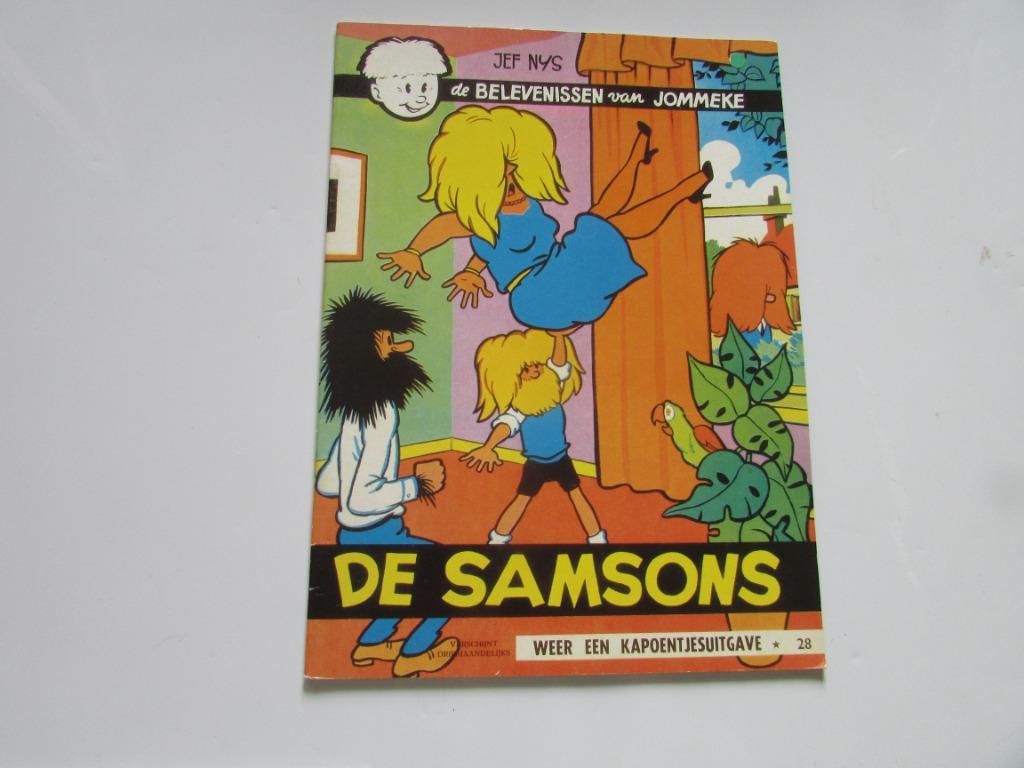 JOMMEKE, DE SAMSONS, Boeken, Stripverhalen, Zo goed als nieuw, Eén stripboek, Ophalen of Verzenden