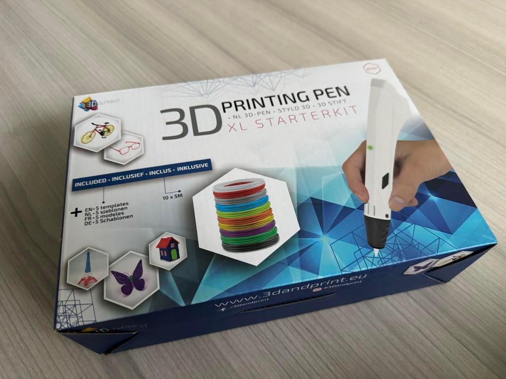 3D Printing pen XL starter kit, Ophalen of Verzenden, Nieuw, Knutselen