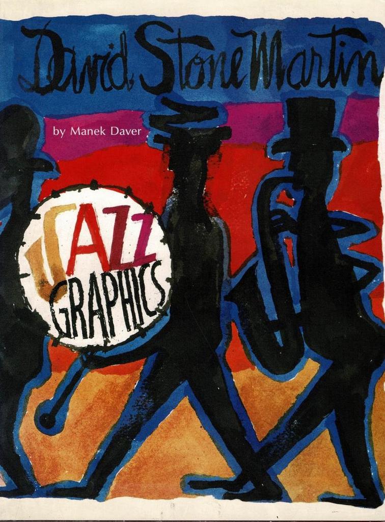 Jazz Graphics: David Stone Martin - 1991, Enlèvement ou Envoi, Utilisé