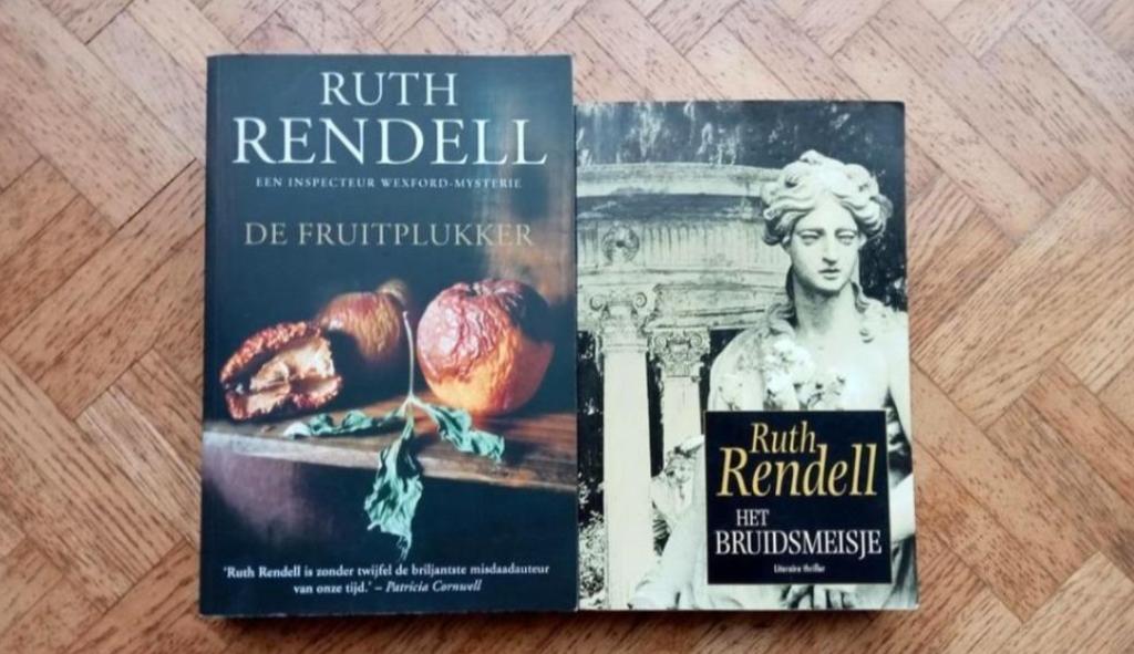 2 boeken Ruth Rendell, Livres, Thrillers, Utilisé, Enlèvement ou Envoi
