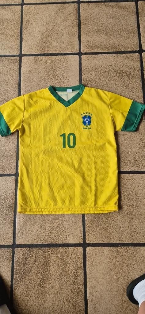 shirt Neymar jr Brasil, Ophalen of Verzenden, Zo goed als nieuw, Jongen of Meisje