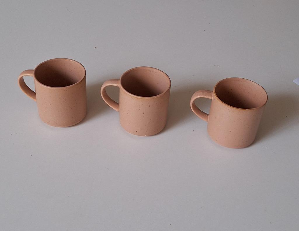 3 kopjes, Poterie, Comme neuf, Enlèvement, Autres styles