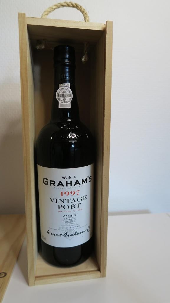 Graham's Porto Douro Vintage 1997 – Parfait- Parker 93%, Neuf, Autres régions, Enlèvement ou Envoi, Pleine