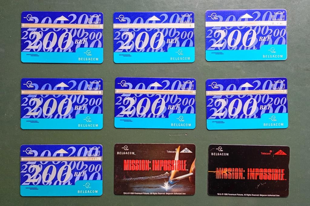 Lot de 42 télécartes – Belgacom, France Télécom, Italie, Enlèvement ou Envoi