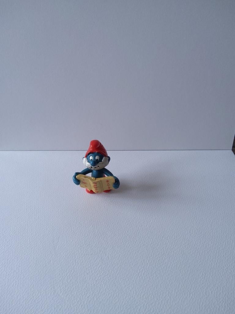 Grote smurf maakt reclame voor Silan, Verzamelen, Ophalen of Verzenden, Zo goed als nieuw, Grote Smurf