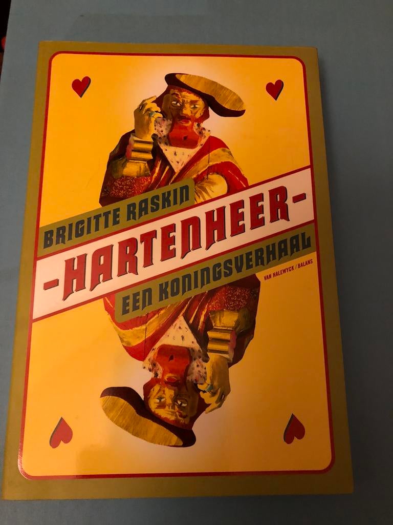Brigitte Raskin - Hartenheer. Een koningsverhaal., Brigitte Raskin, België, Ophalen of Verzenden, Zo goed als nieuw