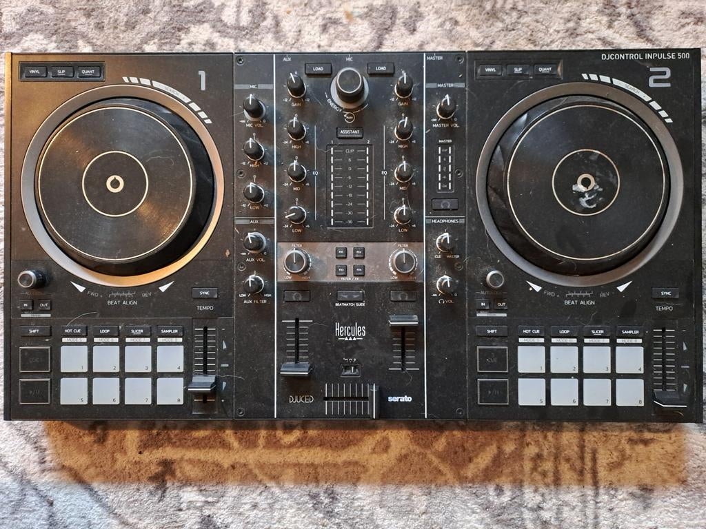 Dj contrôler inpulse 500 , serato, hercules, Ophalen of Verzenden