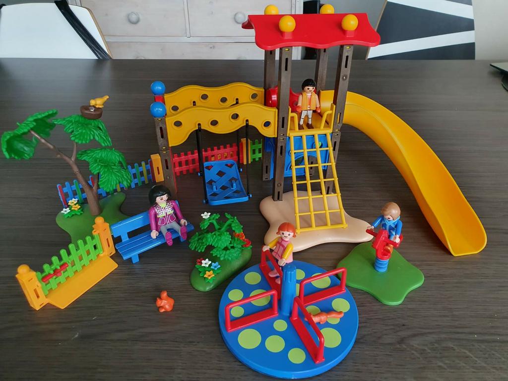 Playmobil 5568 Speeltuin, Ophalen