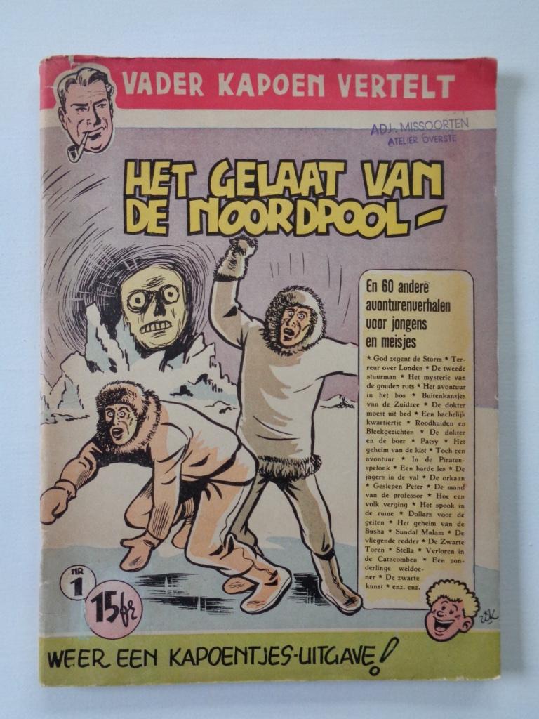Vader Kapoen vertelt (rik)- album 1- kapoentjes-uitgave 1956, Boeken, Ophalen of Verzenden