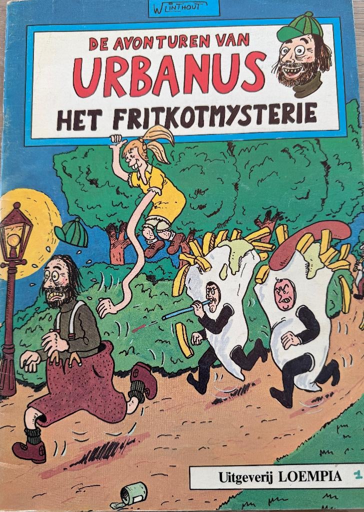 Urbanus boeken, Meerdere stripboeken, Ophalen, Gelezen, Linthout en Urbanus