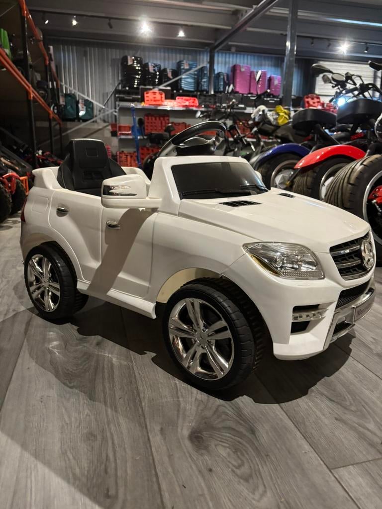Mercedes Benz ML350 Kinderauto op Accu Zwart 6V Nieuw, Enlèvement, Neuf