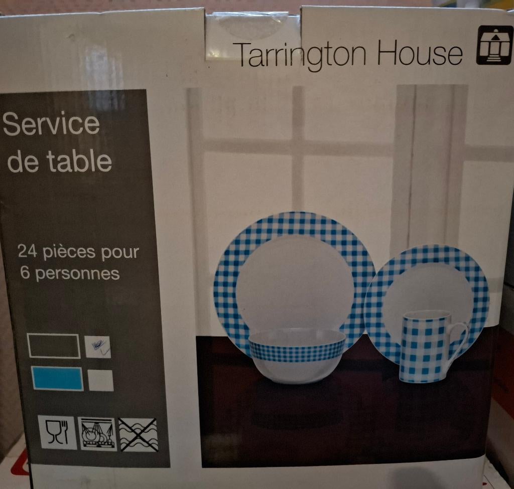 24-delige tafelservies/6 personen, Ophalen, Nieuw, Compleet servies