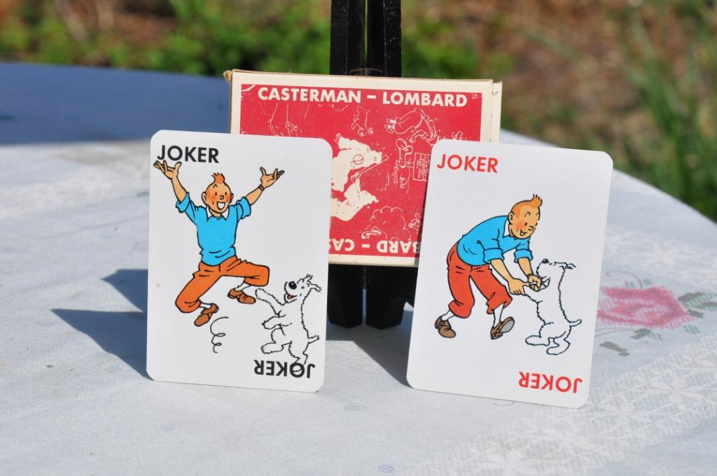 §  jeu de carte casterman lombard personnages bd tintin, Verzamelen, Speelkaarten, Jokers en Kwartetten, Ophalen of Verzenden