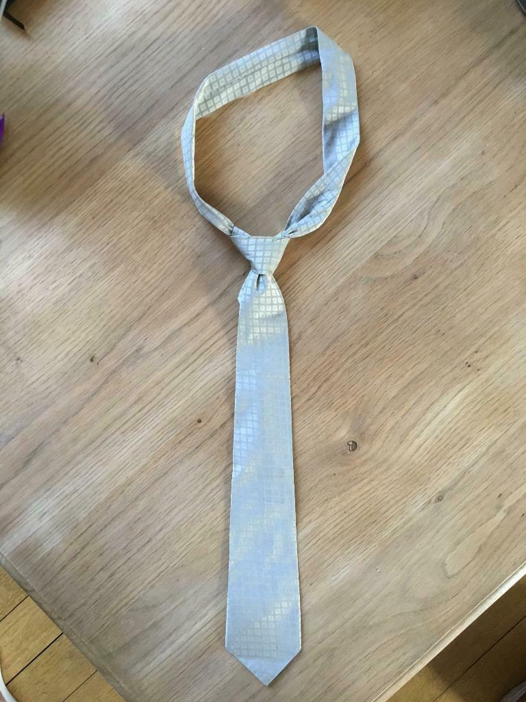 Cravate GYMP gris clair 12 ans, Ophalen