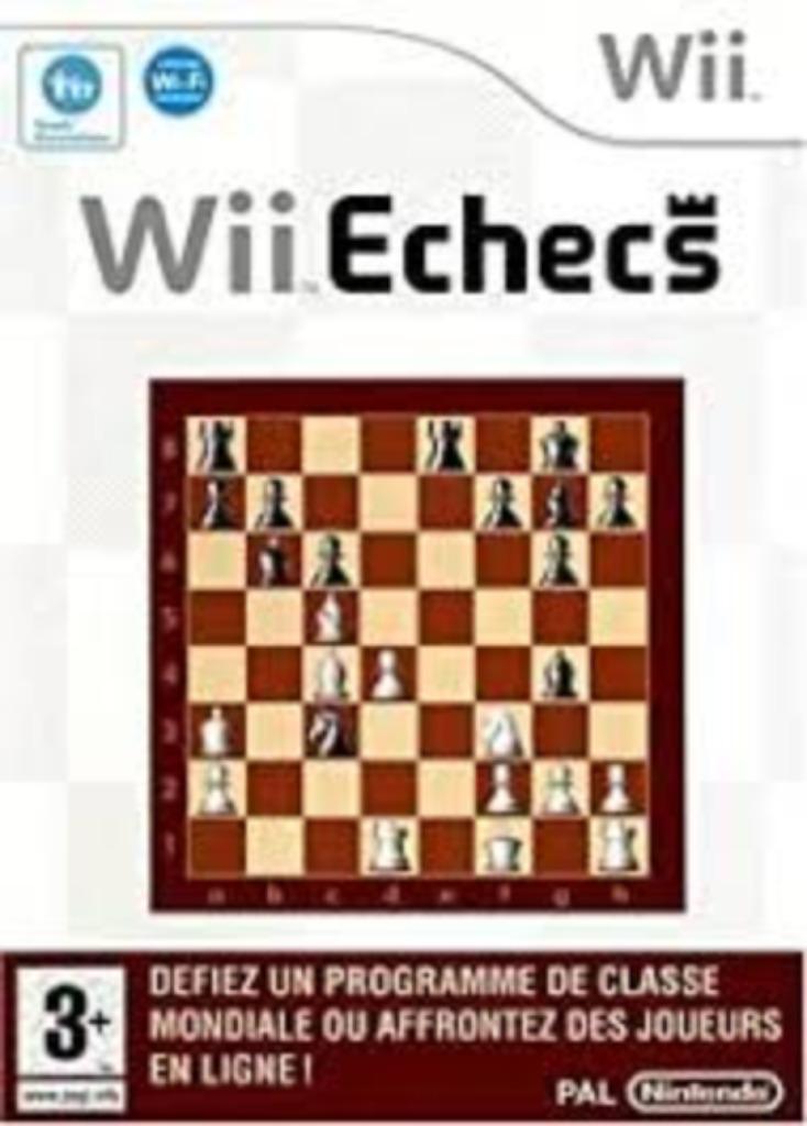Wii-schaken (Wii)., Overige genres, 2 spelers, Ophalen of Verzenden, Zo goed als nieuw
