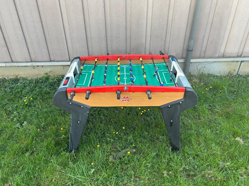 Table de football, Enlèvement, Utilisé