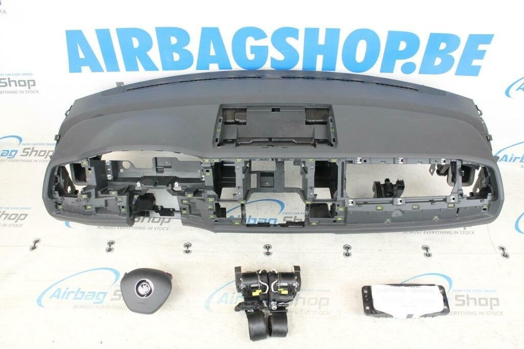 Airbag kit Tableau de bord gris Volkswagen T6 Transporter, Enlèvement ou Envoi, Utilisé