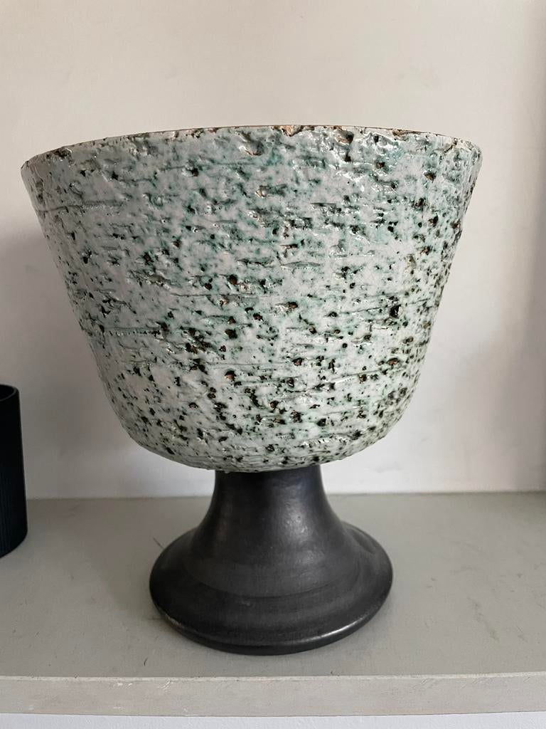Pot de fleurs - vase, Enlèvement ou Envoi, Moins de 25 cm, Poterie, Utilisé