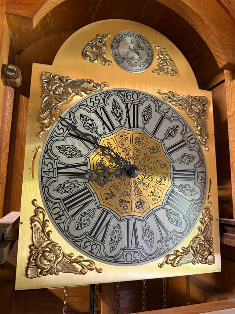 Horloge de parquet – mécanique à poids et chaînes, Antiquités & Art, Antiquités | Horloges, Enlèvement