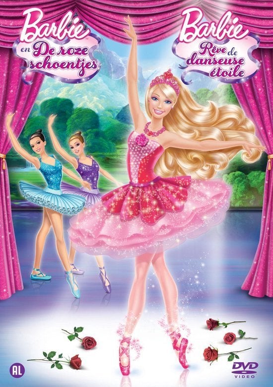 Dvd - Barbie en de roze schoentjes, Ophalen of Verzenden