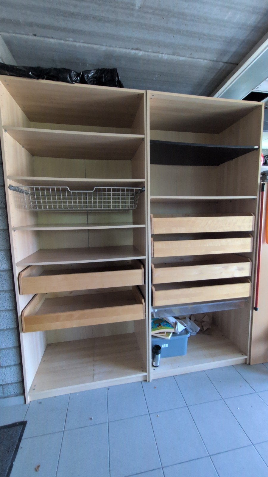 2 PAX kasten 240 x 60 x 100, Ophalen, Gebruikt