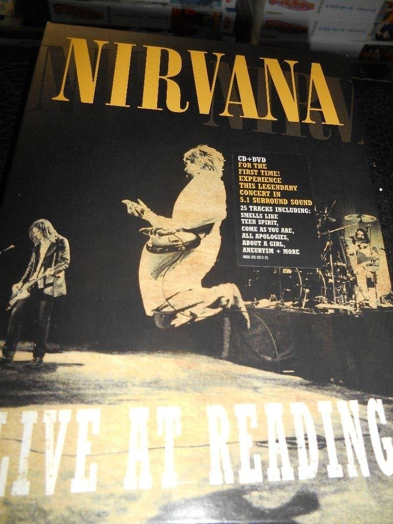 DVD+ CD Nirvana Live, Ophalen of Verzenden